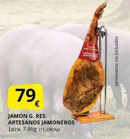 Supermercados MAS Jamón oferta