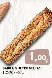 Supermercados MAS Barra multisemillas oferta