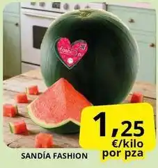Supermercados MAS Fashion - sandía oferta