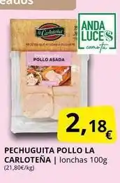 Supermercados MAS La carloteña - pechuguita pollo oferta