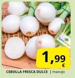 Supermercados MAS Cebolla fresca dulce oferta