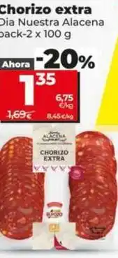 Dia Dia nuestra alacena - chorizo extra oferta
