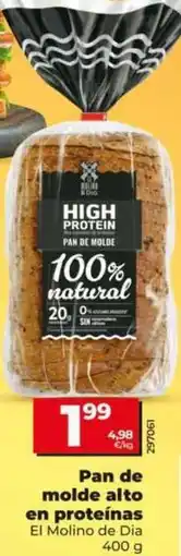 Dia El molino de dia - pan de molde alto en proteinas oferta