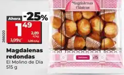 Dia El molino de dia - magdalenas clasicas oferta