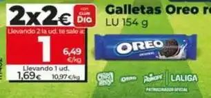 Dia Lu - galletas oreo rodillo oferta