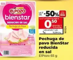 Dia Elpozo - pechuga de pavo bienstar reducida en sal oferta