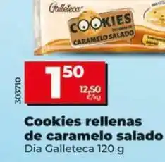 Dia Dia galleteca - cookies rellenas de caramelo salado oferta