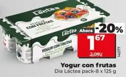 Dia Dia lactea - yogur con frutas oferta