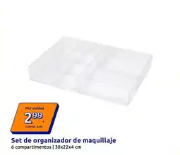 Action Set de organizador de maquillaje oferta