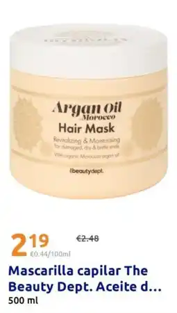 Action The beauty dept - mascarilla capilar oferta