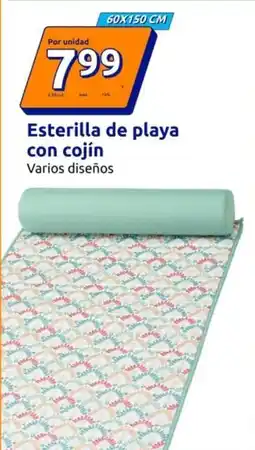 Action Esterilla de playa con cojin oferta