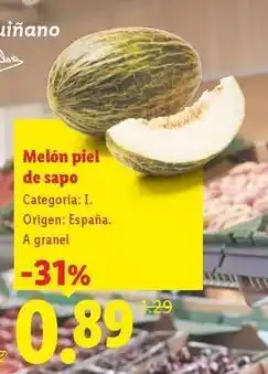 Melon piel de sapo
