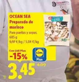 Lidl Ocean sea - preparado de marisco oferta