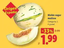 Lidl Melon sugar matisse oferta