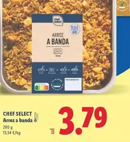 Lidl Chef select - arroz a banda oferta