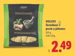 Lidl Deluxe - tortelloni pesto y pinones oferta