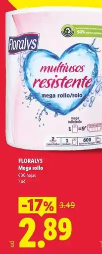 Lidl Floralys - mega rollo oferta