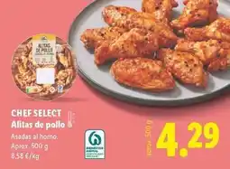 Lidl Chef select - alitas de pollo oferta