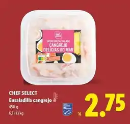 Lidl Chef select - ensaladilla cangrejo oferta