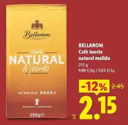 Lidl Bellarom - café tueste natural molido oferta