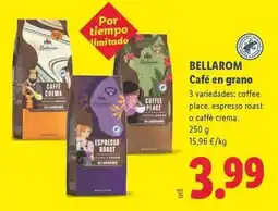 Lidl Bellarom - café en grano oferta