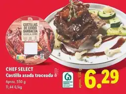 Lidl Chef select - costilla asada troceada oferta
