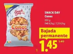 Lidl Snack day - conos oferta