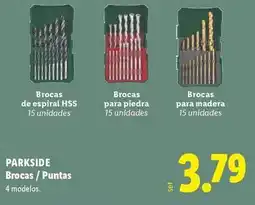 Lidl Parkside - brocas oferta