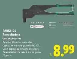 Lidl Parkside - remachina con accesorios oferta