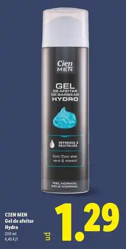 Lidl Cien - gel de afeitar oferta