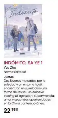 Fnac Indómito, sa ye 1 oferta