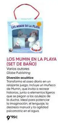 Fnac Los mumin en la playa (set de baño) oferta