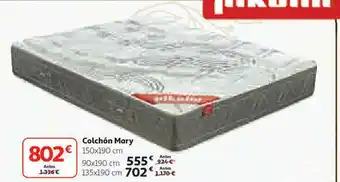 Alcampo Colchón Mary Pikolin oferta