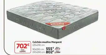 Alcampo Colchón Muelles Margaret oferta