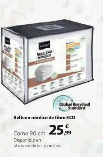 Alcampo Relleno Nórdico De Fibra Eco oferta