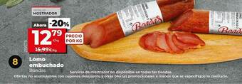 Dia Supermercados Lomo Embuchado Boadas oferta