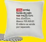 IKEA Blanco - funda de cojín oferta