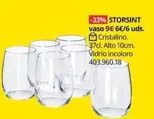 IKEA Cristalino - vaso oferta