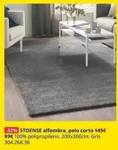 IKEA Stoense alfombra, pelo corto oferta