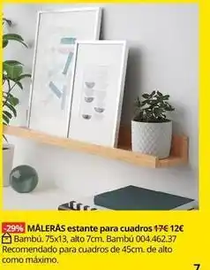 IKEA Maleras estante para cuadros oferta