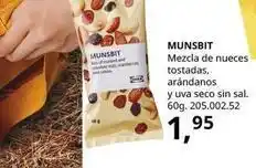 IKEA Seco - mezcla de nueces tostadas arandanos y uva sin sal oferta