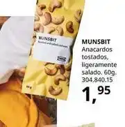 IKEA Anacardos tostados, ligeramente salado oferta