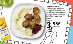 IKEA Ikea - menu infantil oferta