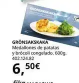 IKEA Medallones de patatas y brócoli congelado oferta