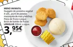 IKEA Menu infantil oferta