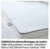 IKEA Confort - colchoncillo/topper de oferta