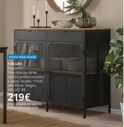 IKEA Ikea - fjäll80 aparador. pino mástico, tinte oferta
