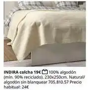 IKEA Indira colcha oferta