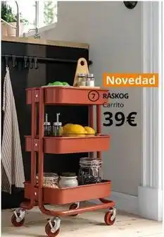 IKEA Raskog carrito oferta