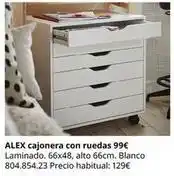 IKEA Alex - cajonera con ruedas oferta